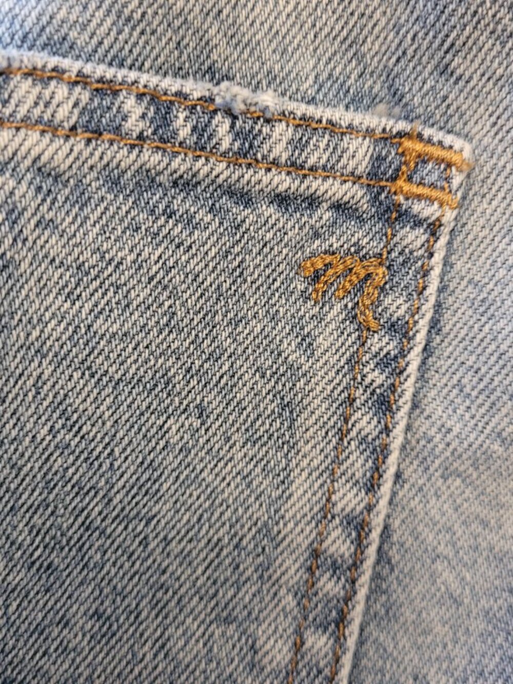 Madewell Crossover Waist Denim Mini Skirt - Picture 8 of 8